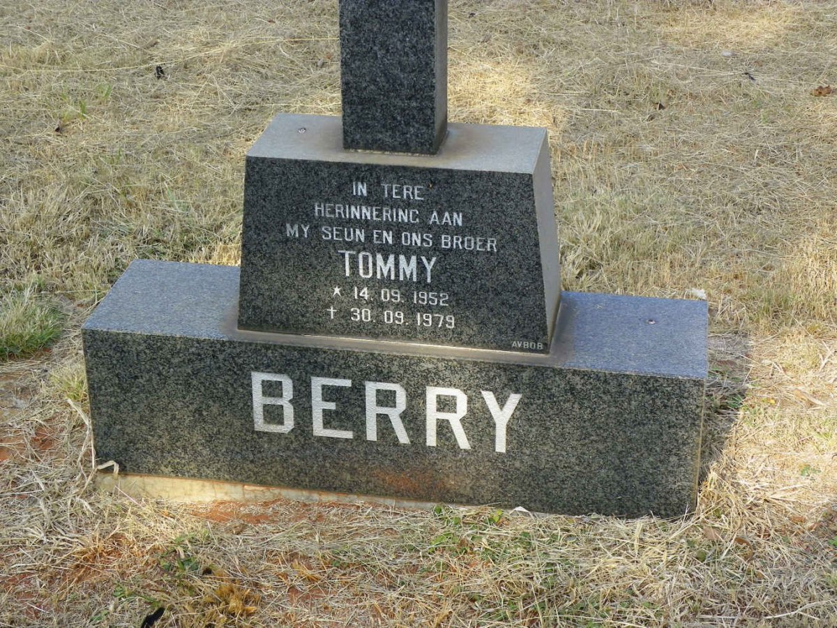 BERRY Tommy 1952-1979