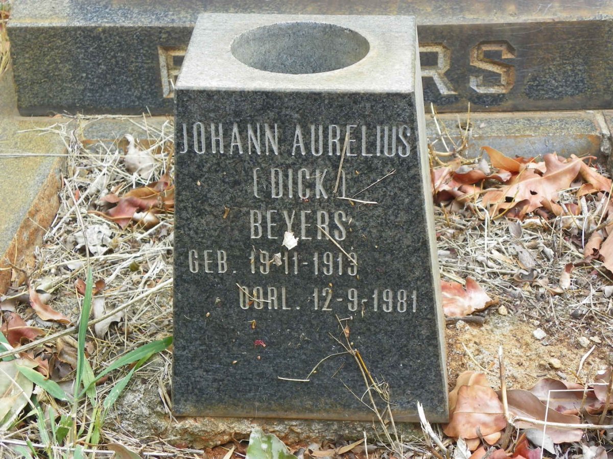 BEYERS Johann Aurelius 1913-1981
