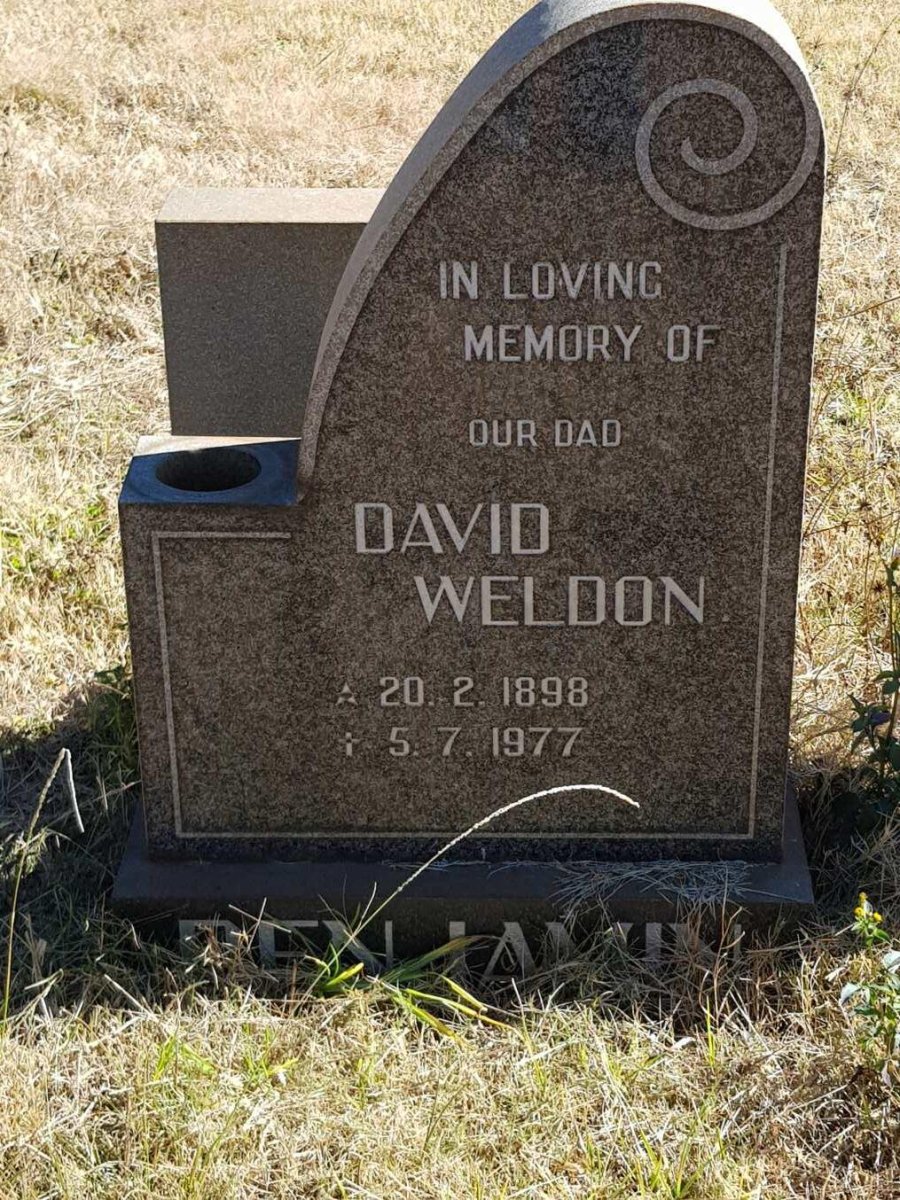 BENJAMIN David Weldon 1898-1977