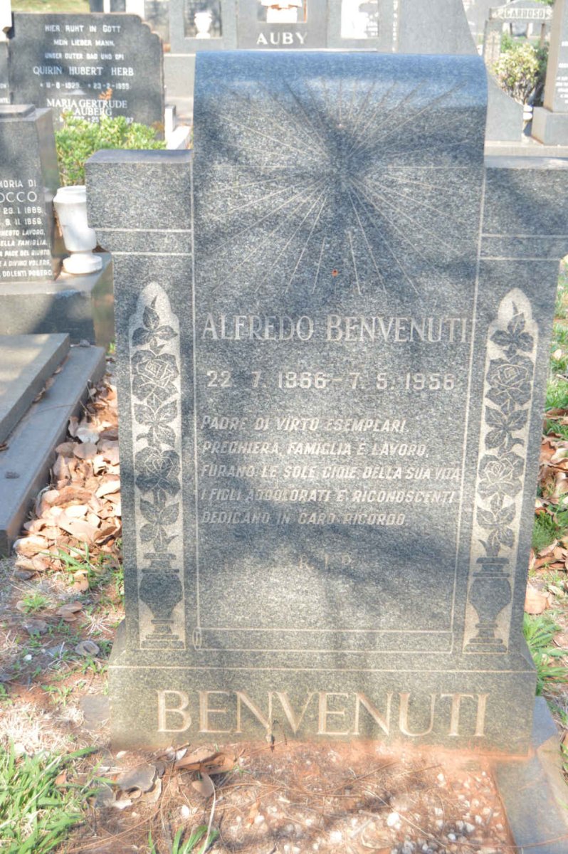 BENVENUTI Alfredo 1866-1956