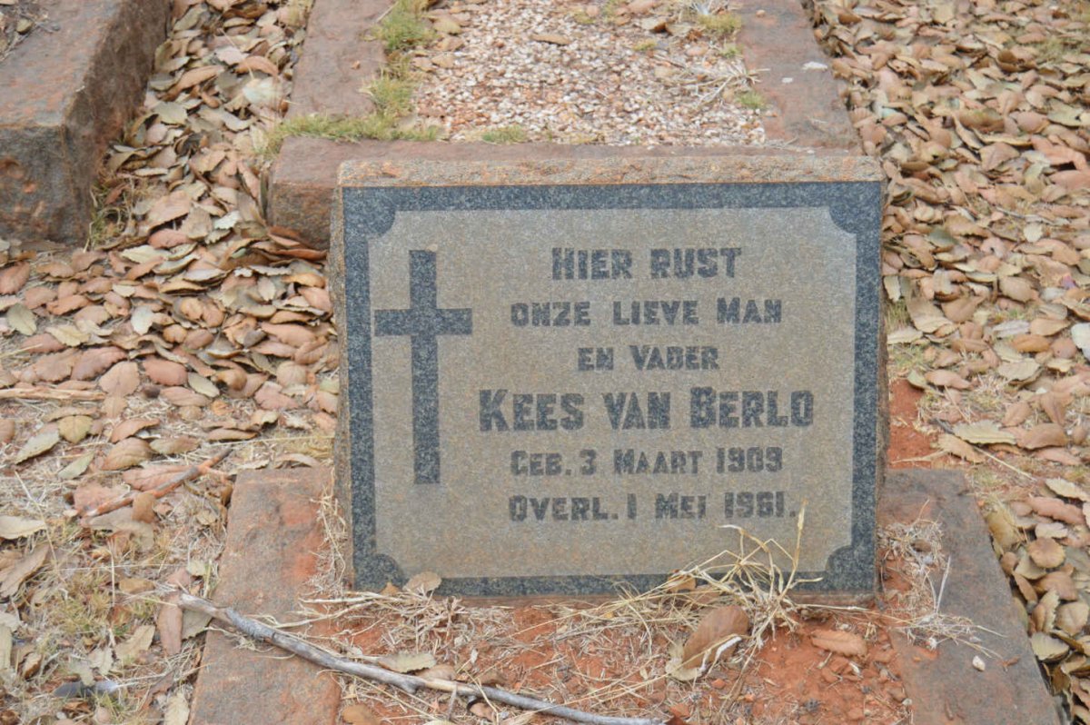 BERLO Kees, van 1909-1961