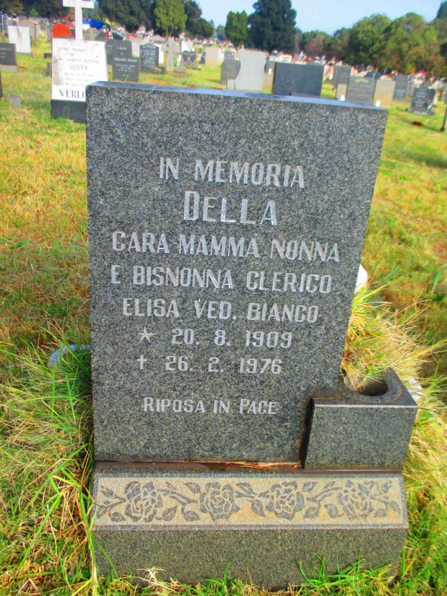 BIANCO Elisa Ved 1909-1976
