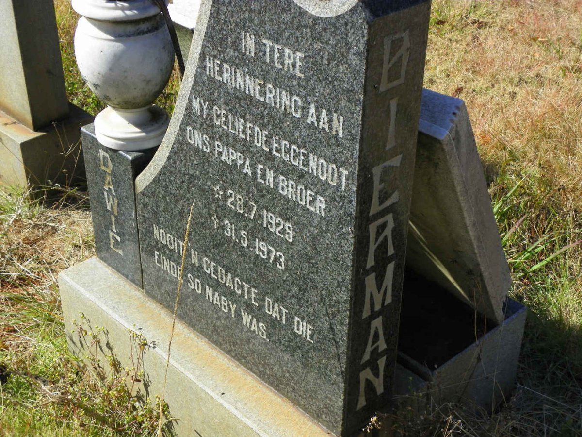 BIERMAN Dawie 1929-1973