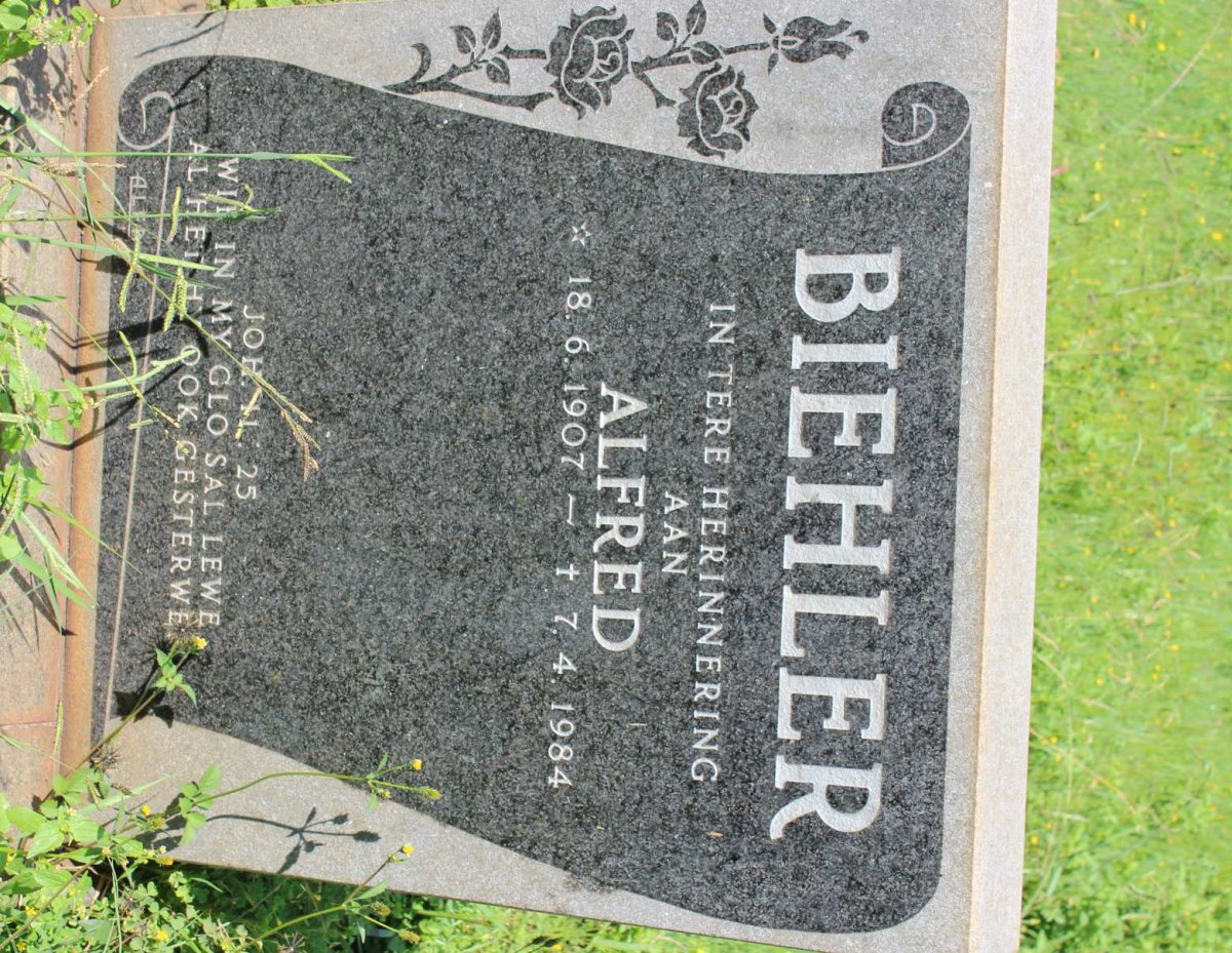 BIEHLER Alfred 1907-1984