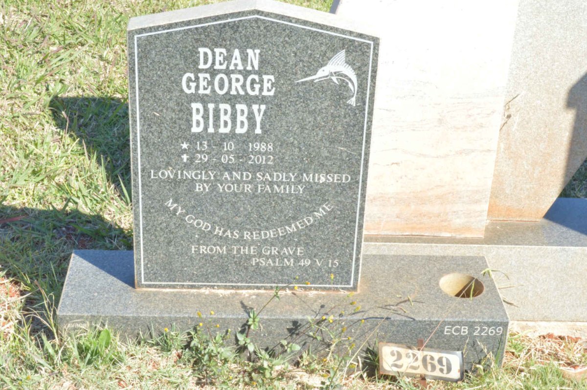BIBBY Dean George 1988-2012