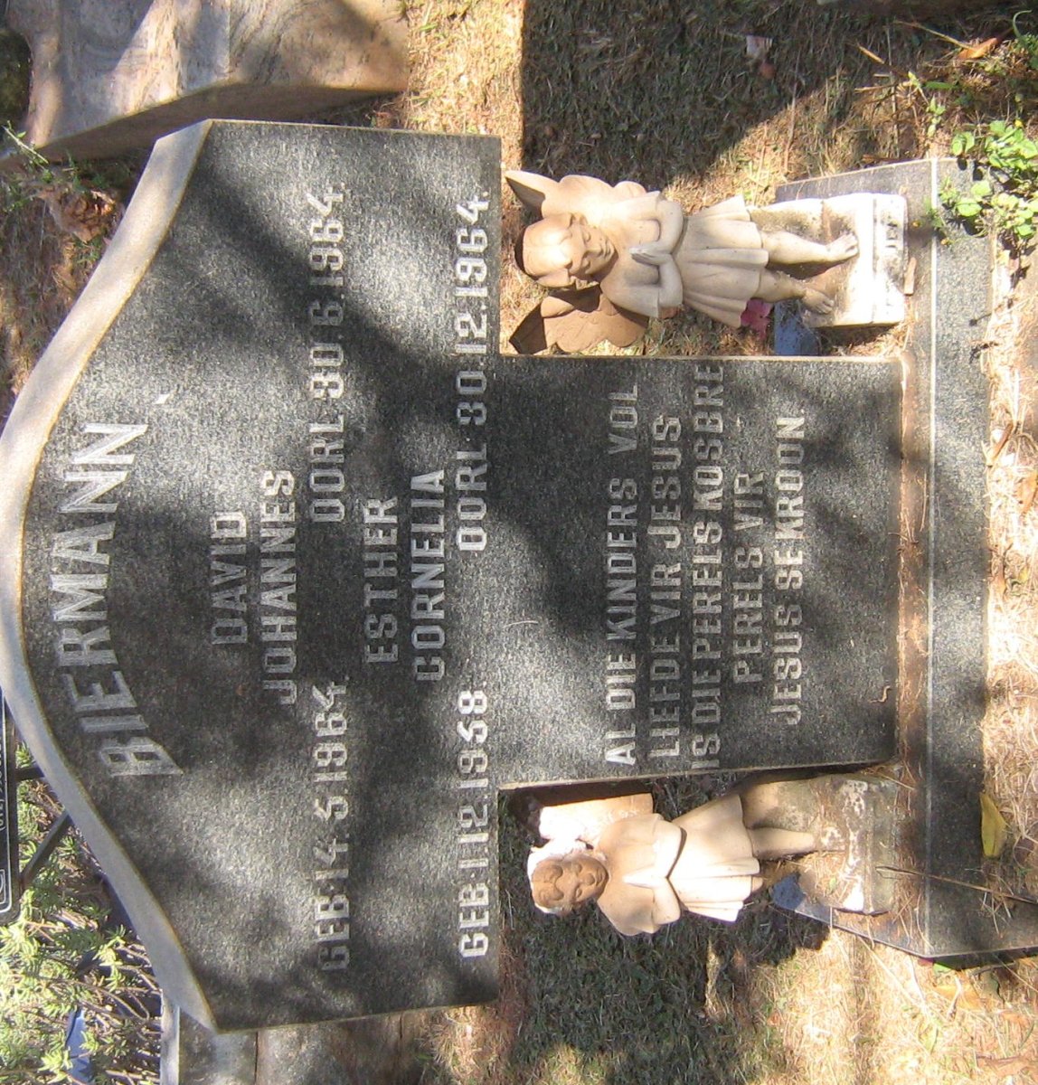 BIERMANN David Johannes 1964-1964 :: BIERMANN Ester Cornelia 1958-1964