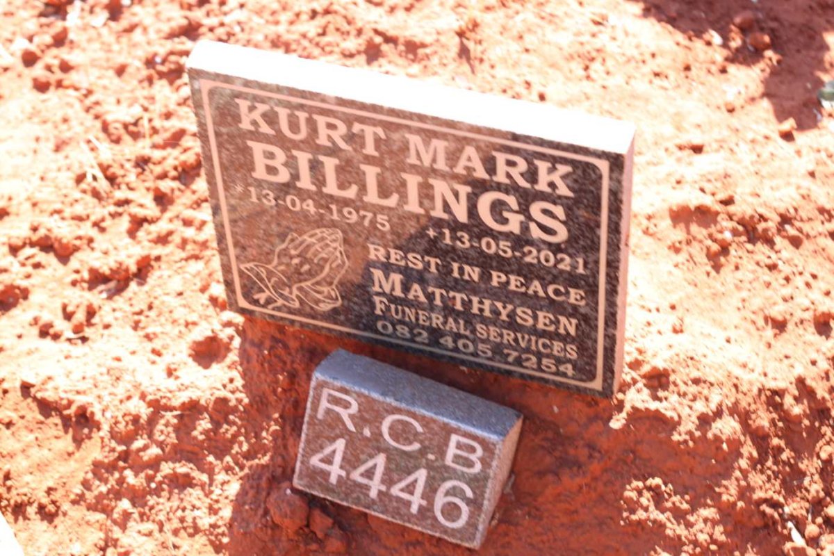 BILLINGS Kurt Mark 1975-2021