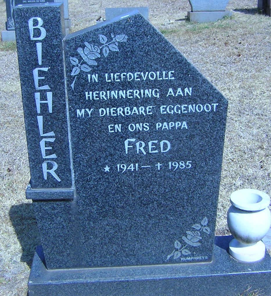 BIEHLER Fred 1941-1985