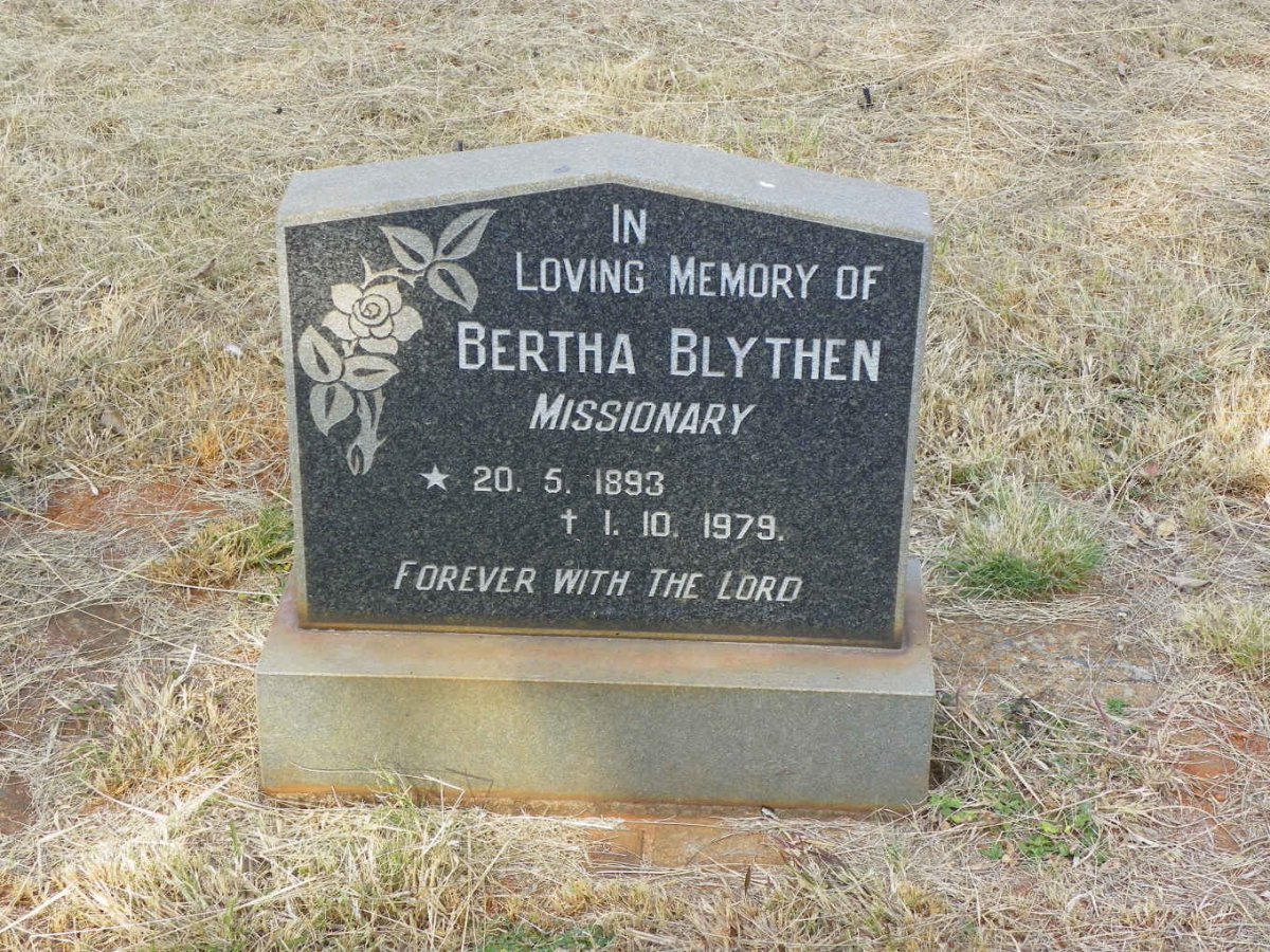 BLYTHEN Bertha 1893-1979