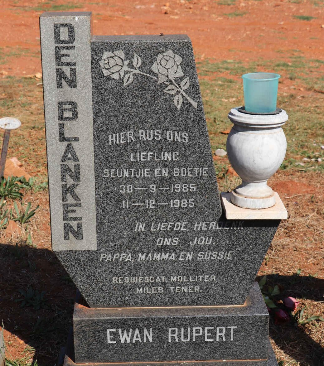 BLAKEN Ewan Rupert, den 1985-1985