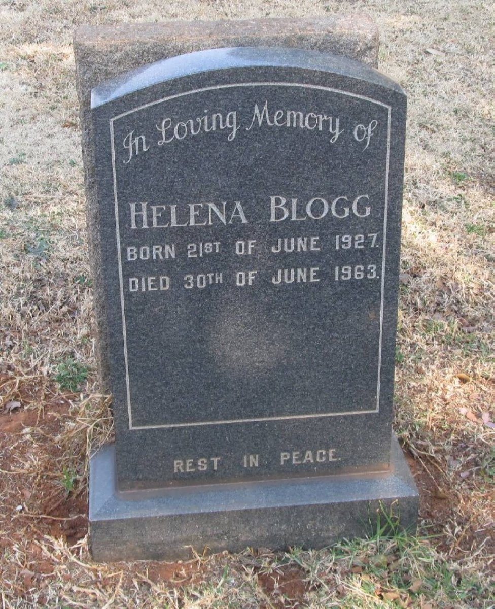 BLOGG Helena 1927-1963