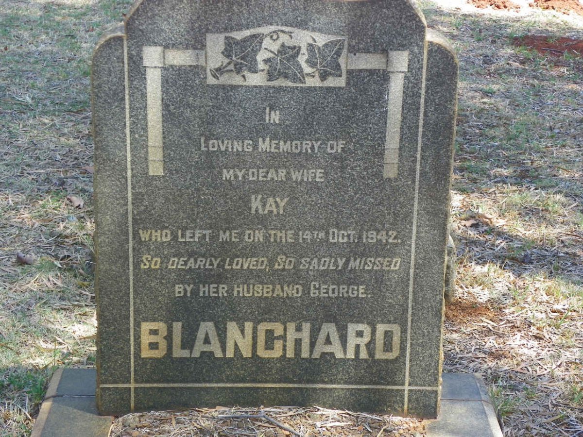 BLANCHARD Kay -1942