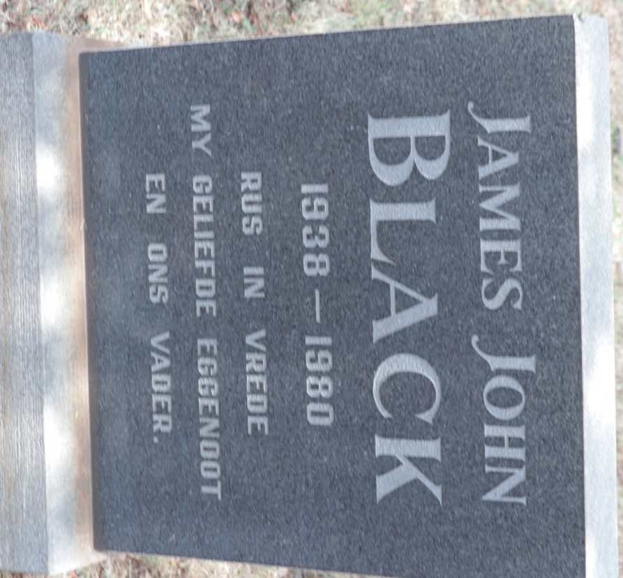 BLACK James John 1938-1980