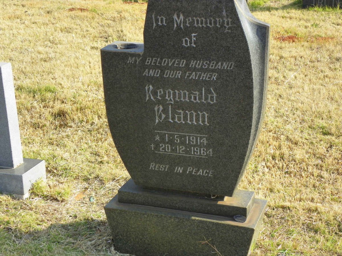 BLANN Reginald 1914-1964