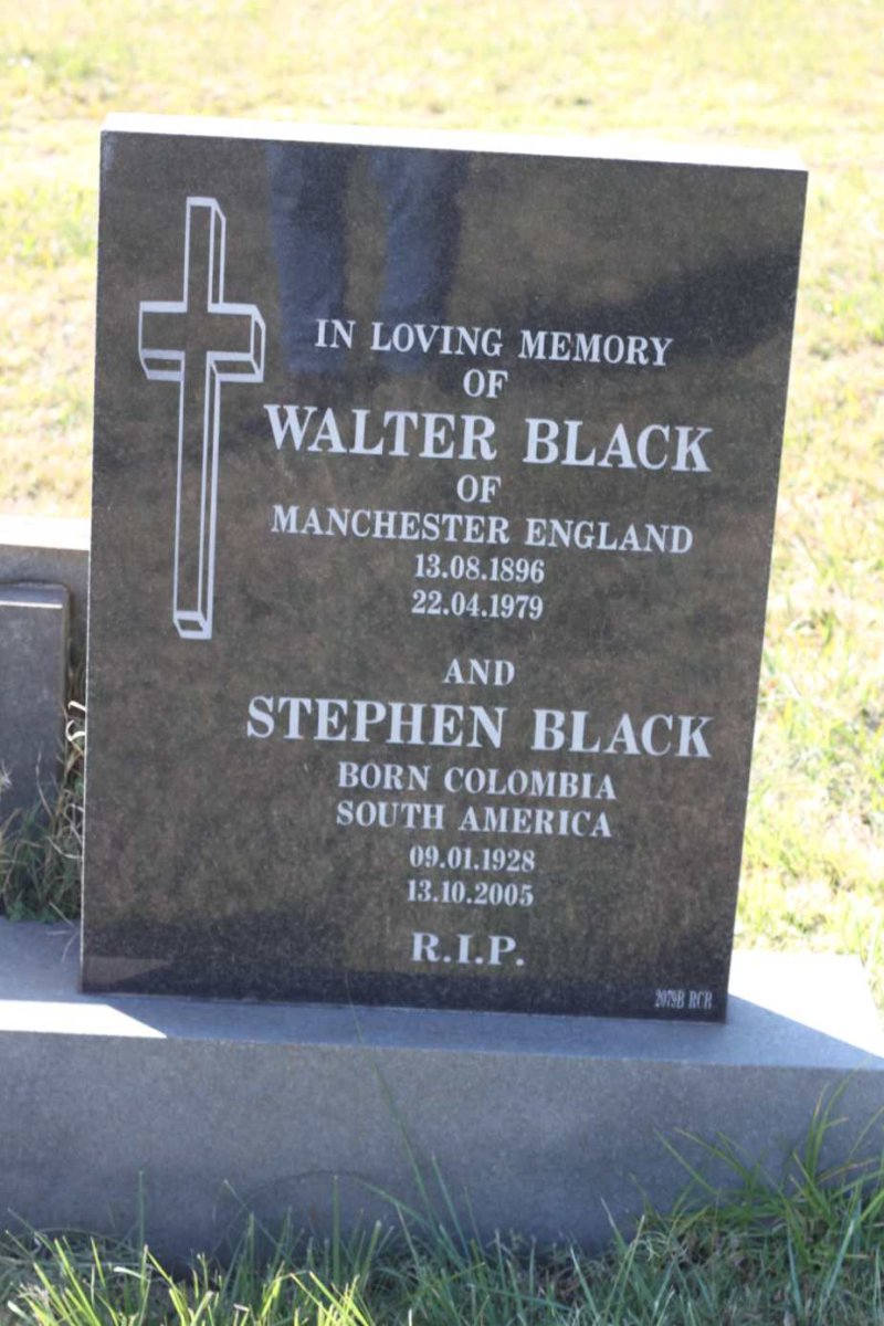 BLACK Walter 1896-1979 :: BLACK Stephen 1928-2005
