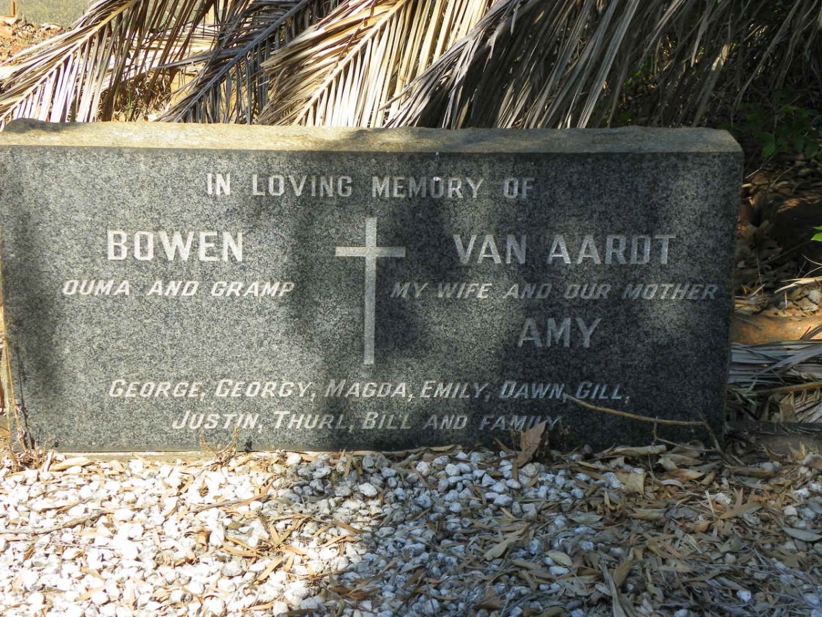 BOWEN :: VAN AARDT Amy