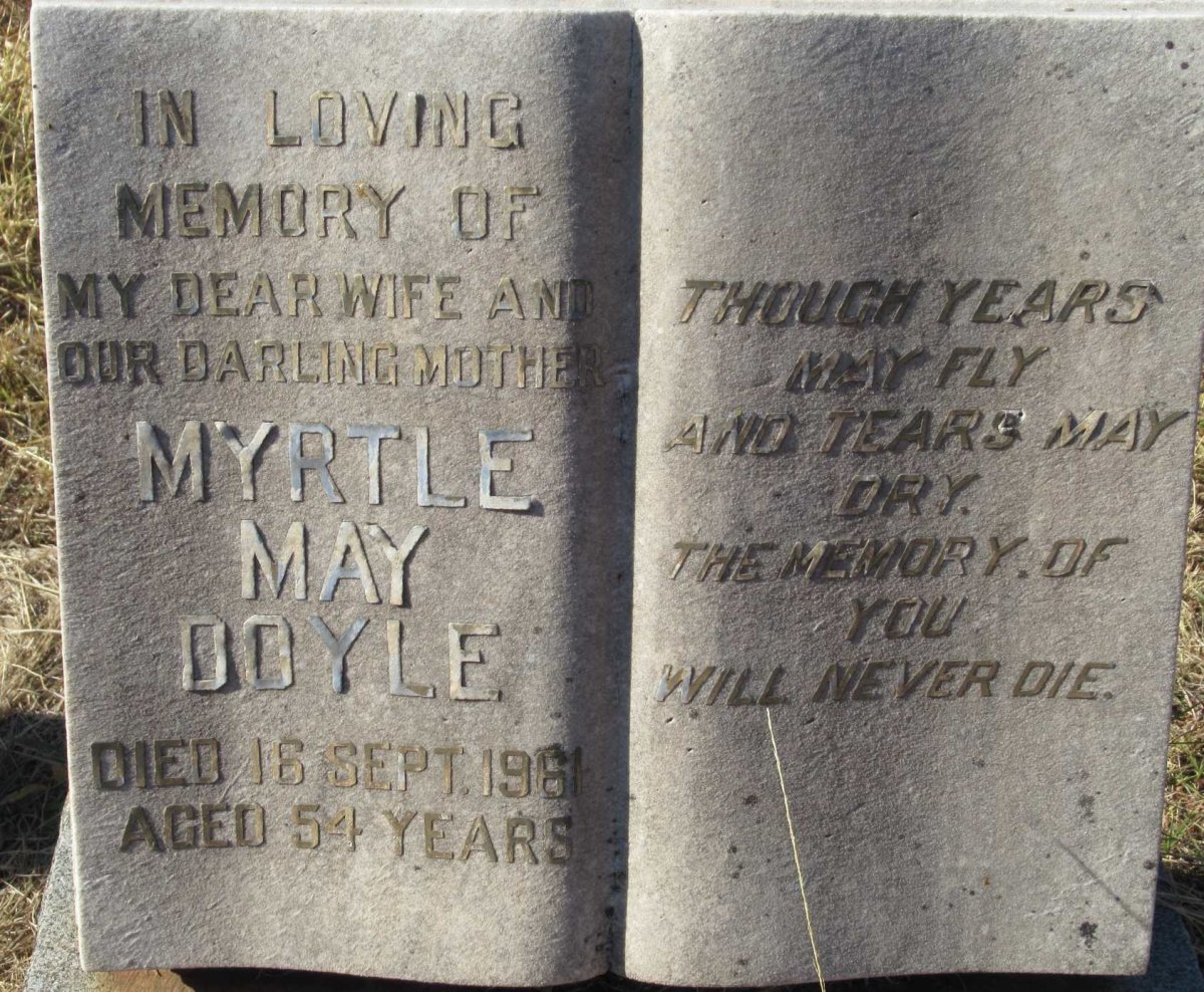 BOYLE Myrtle May -1961