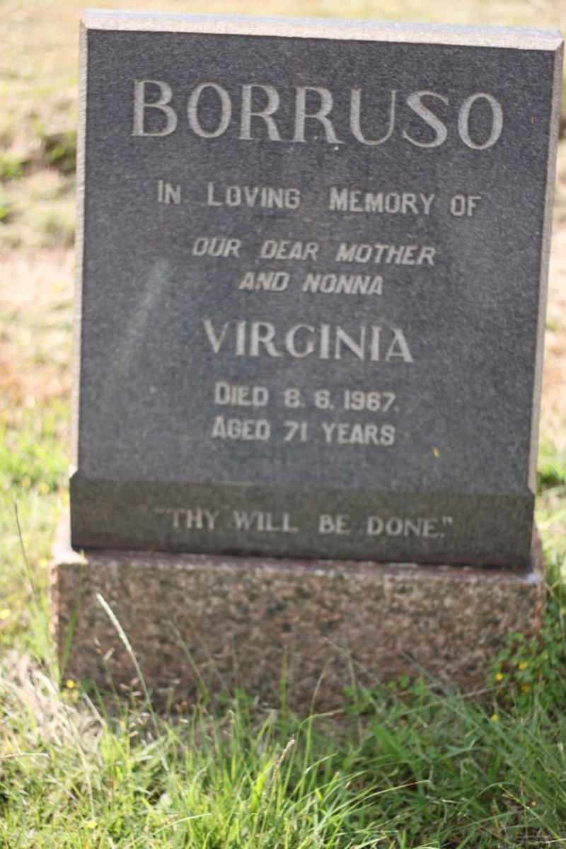BORRUSO Virginia -1967