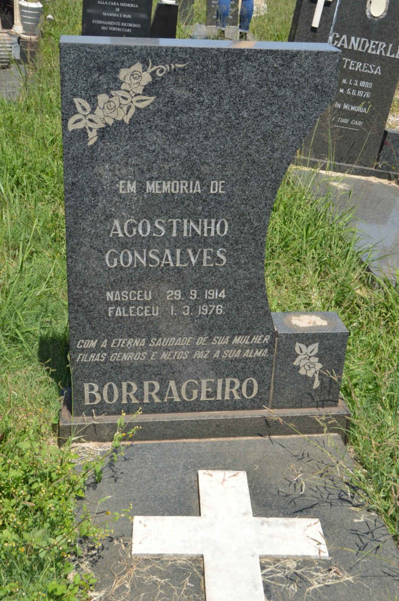 BORRAGEIRO Agostinho Gonsalves 1914-1976