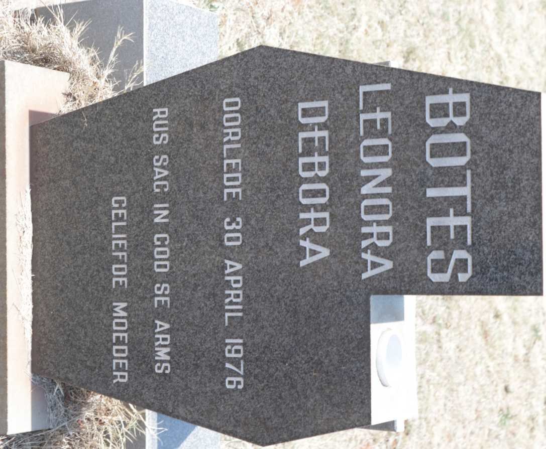 BOTES Leonora Debora -1976