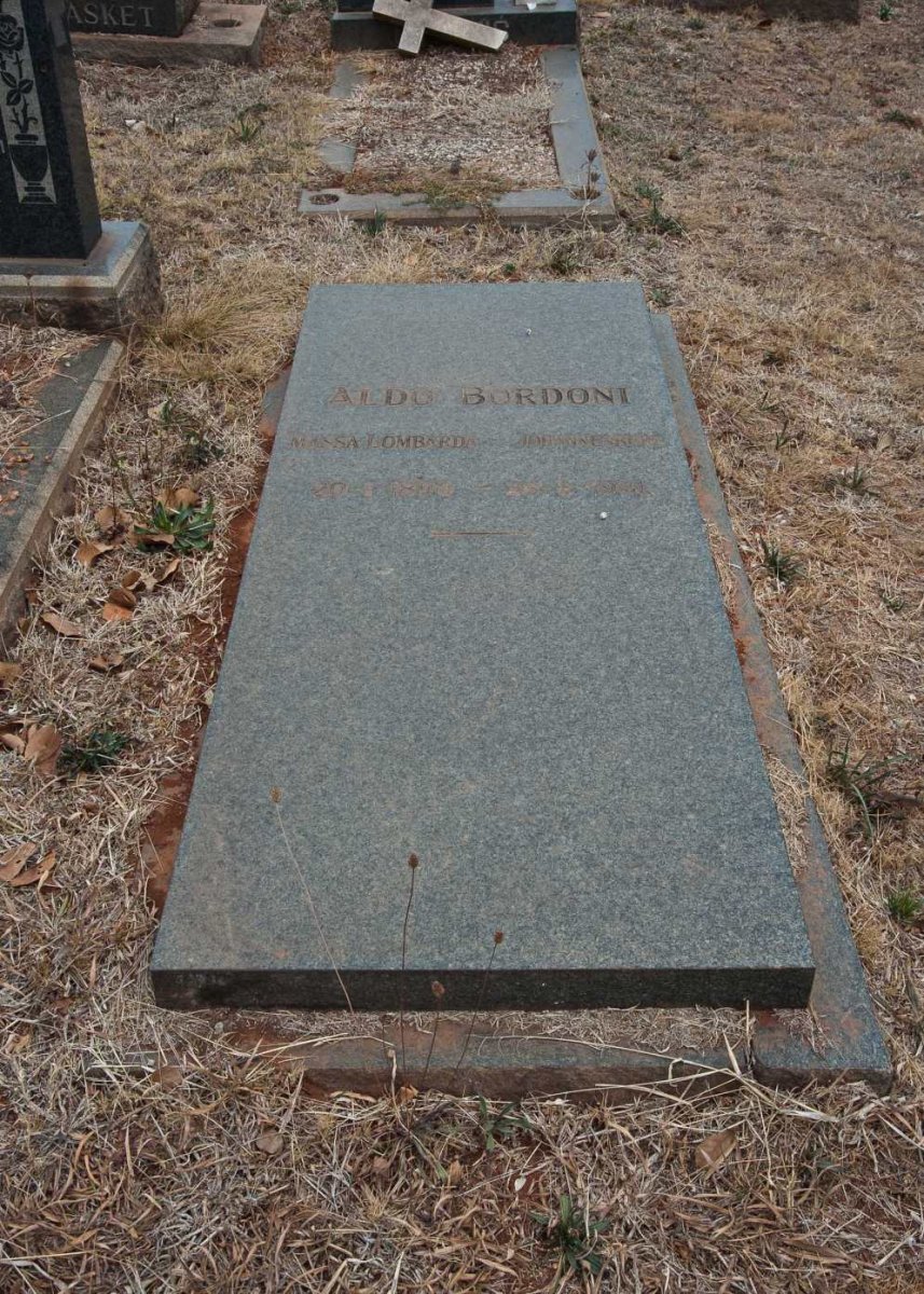 BORDONI Aldo 1890-1961
