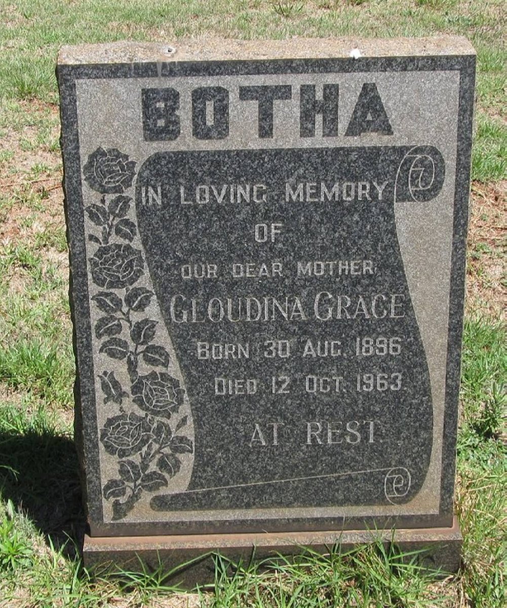 BOTHA Gloudina Grace 1896-1963