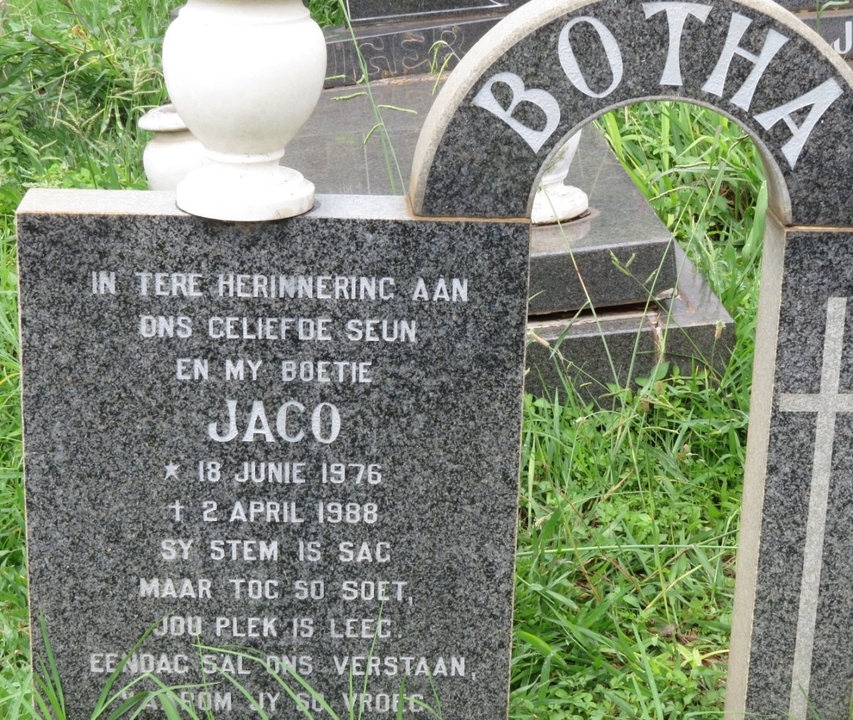 BOTHA Jaco 1976-1988