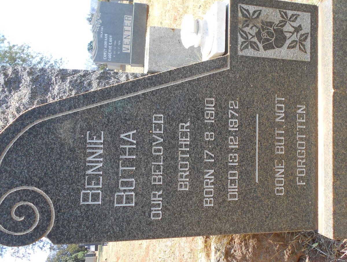 BOTHA Bennie 1910-1972