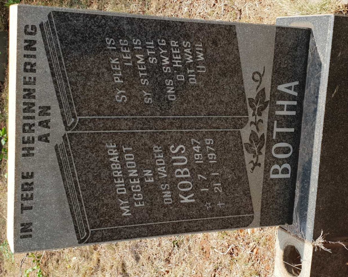 BOTHA Kobus 1947-1979