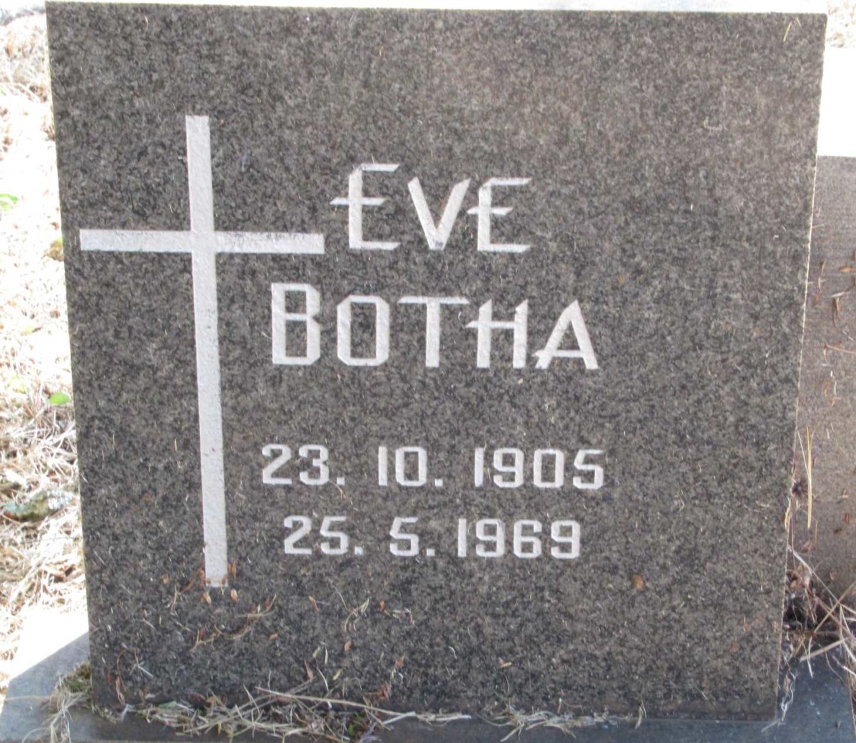 BOTHA Eve 1905-1969