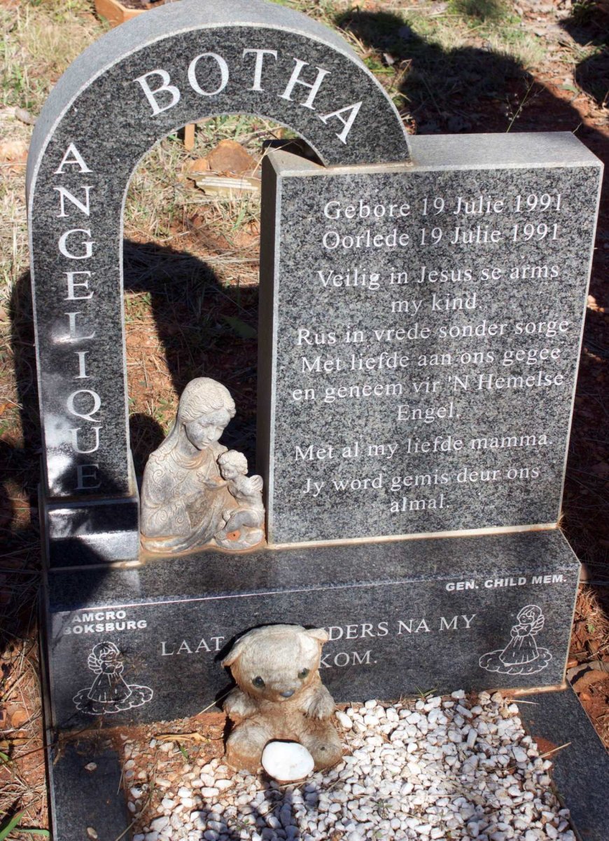 BOTHA Angelique 1991-1991