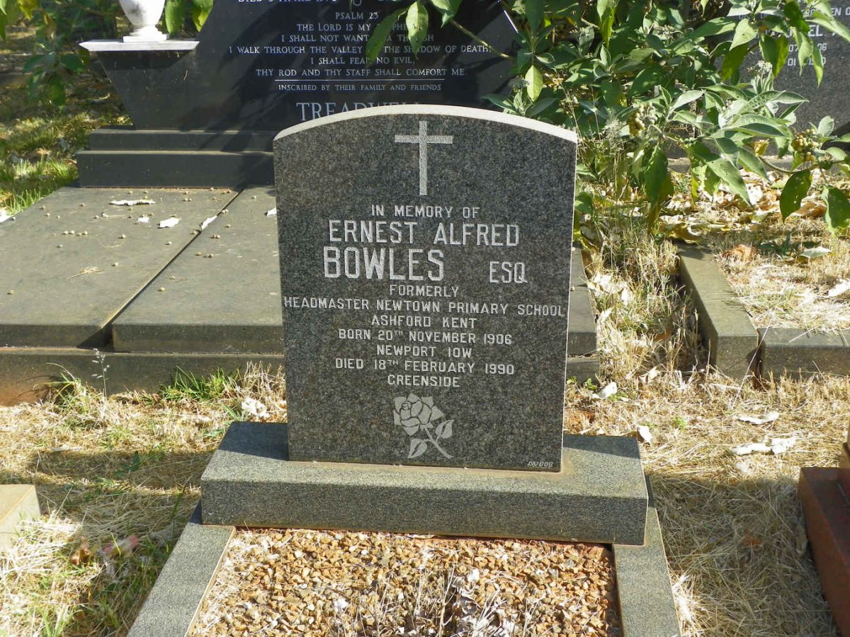 BOWLES Ernest Alfred 1906-1990