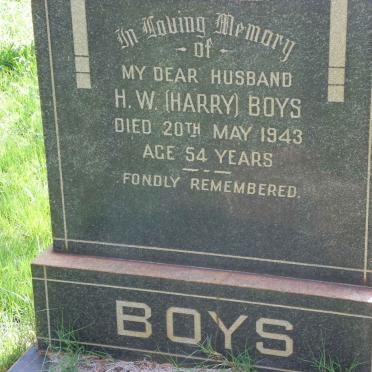 BOYS H.W. -1943