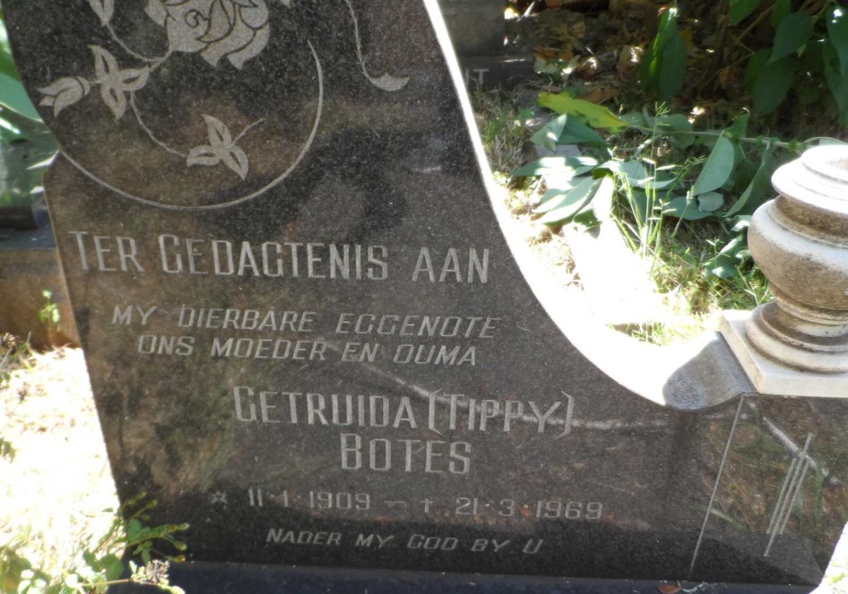 BOTES Getruida 1909-1969