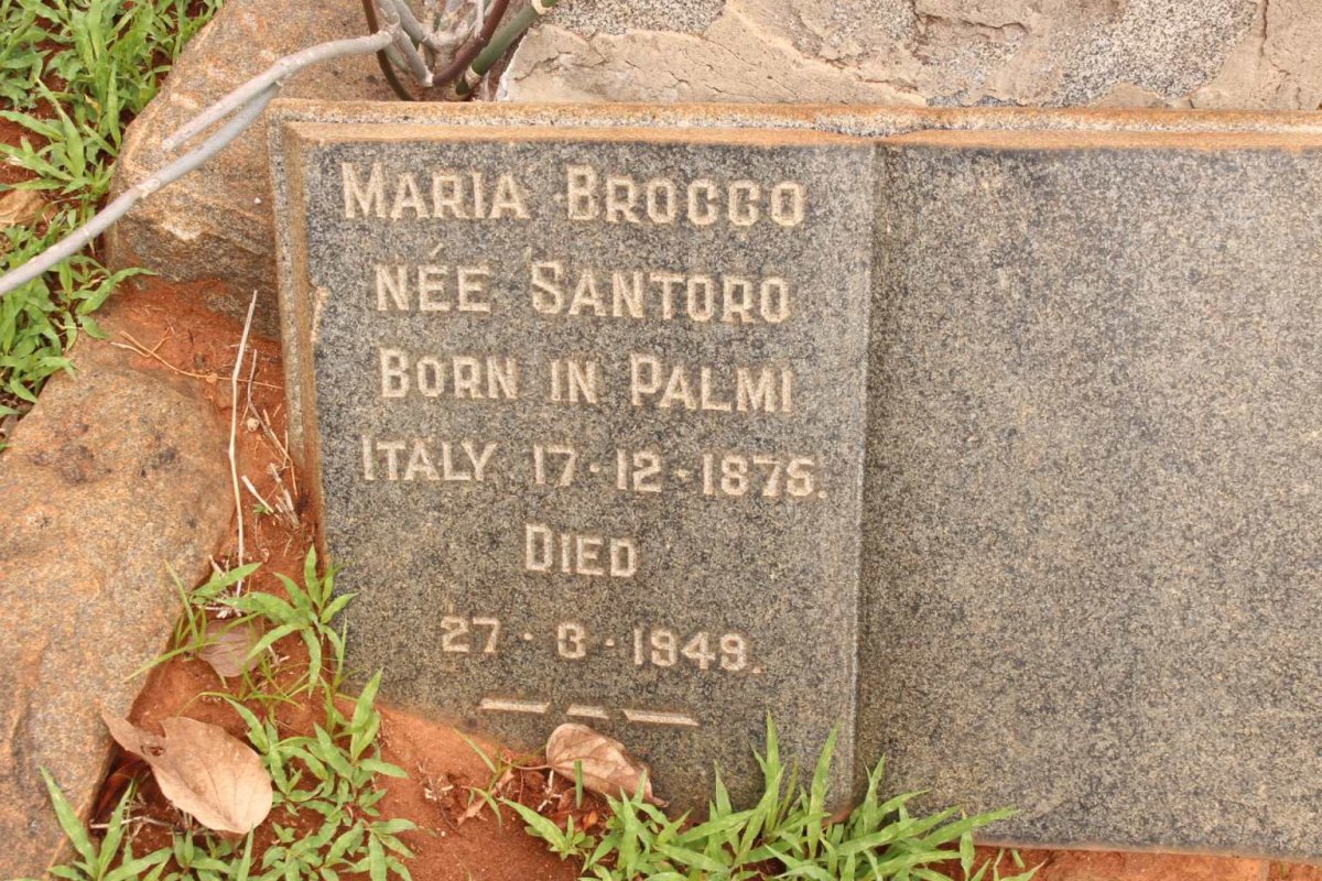 BROCCO Maria nee SANTORO 1875-1949
