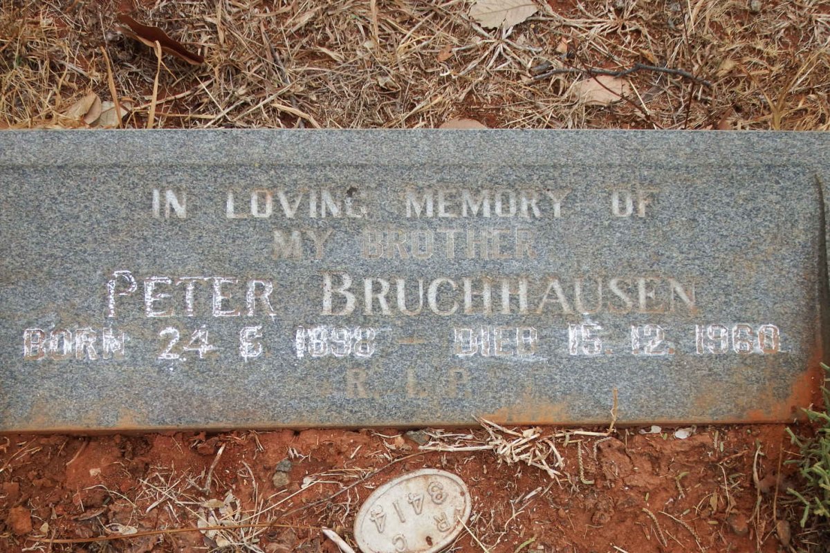 BRUCHHAUSEN Peter 1898-1960