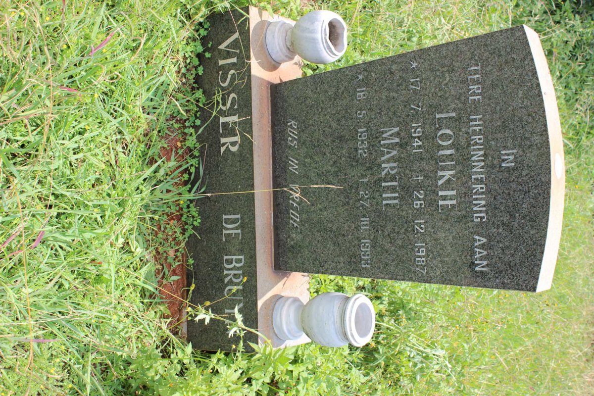 BRUYN Martie, de 1932-1993 :: VISSER Loukie 1941-1987
