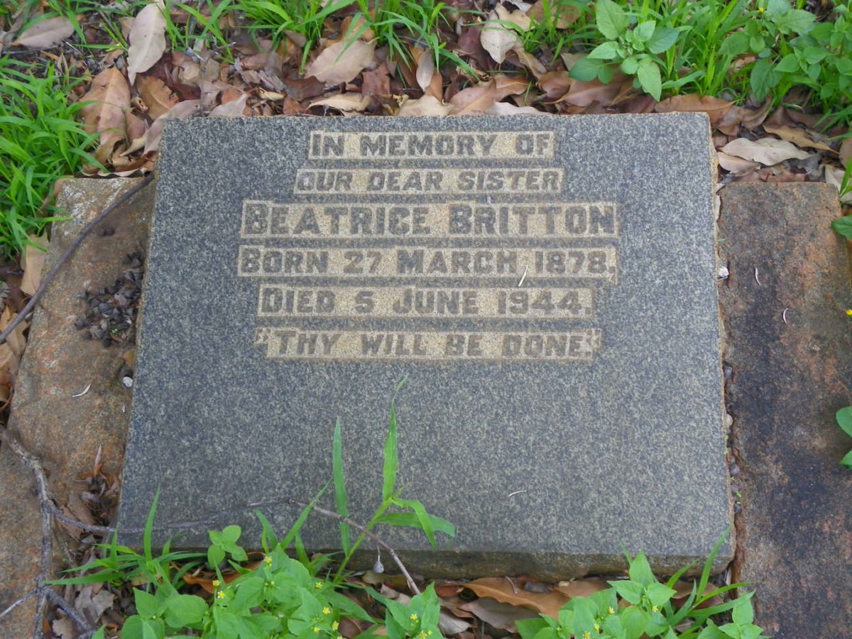 BRITTON Beatrice 1878-1944