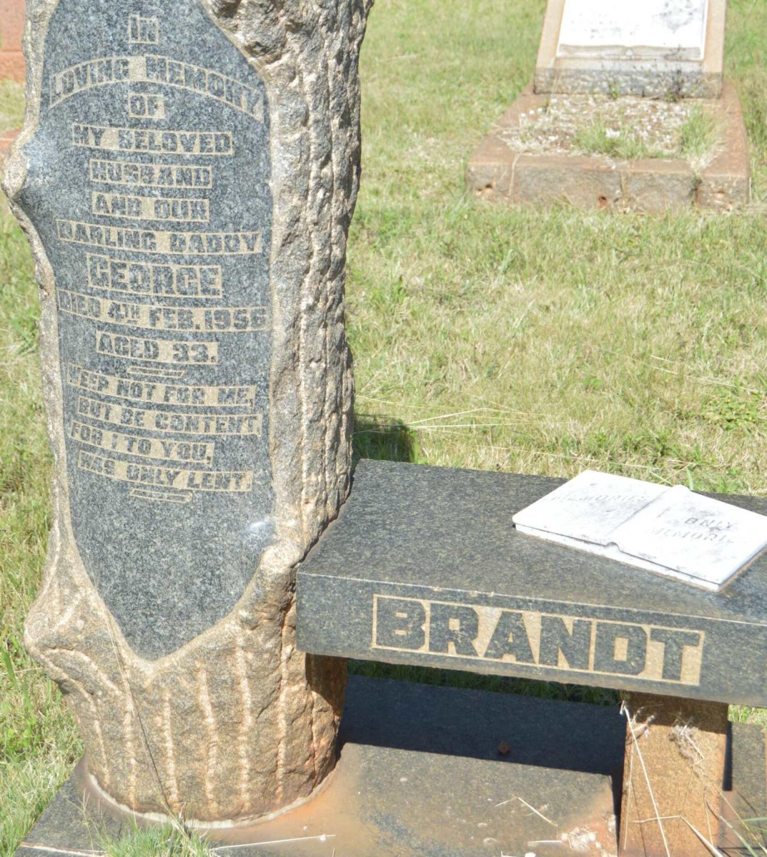BRANDT George -1956