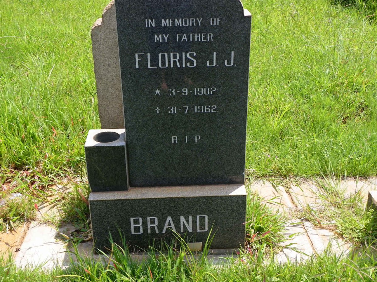 BRAND Floris J.J. 1902-1962