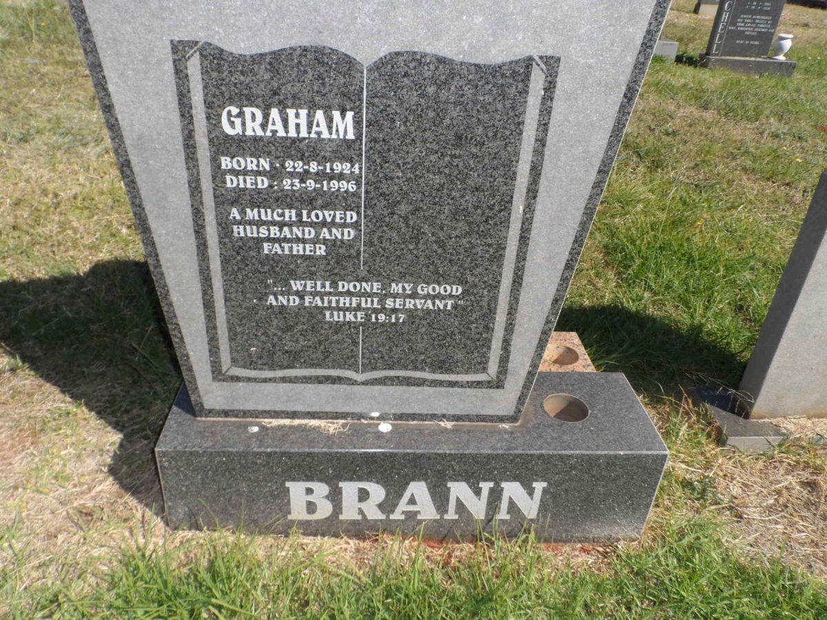BRANN Graham 1924-1996