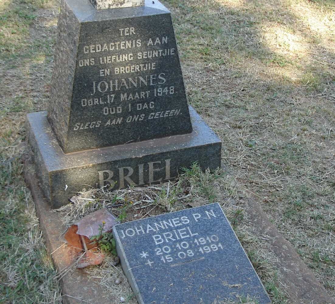 BRIEL Johannes P.N. 1910-1991 :: BRIEL Johannes -1948