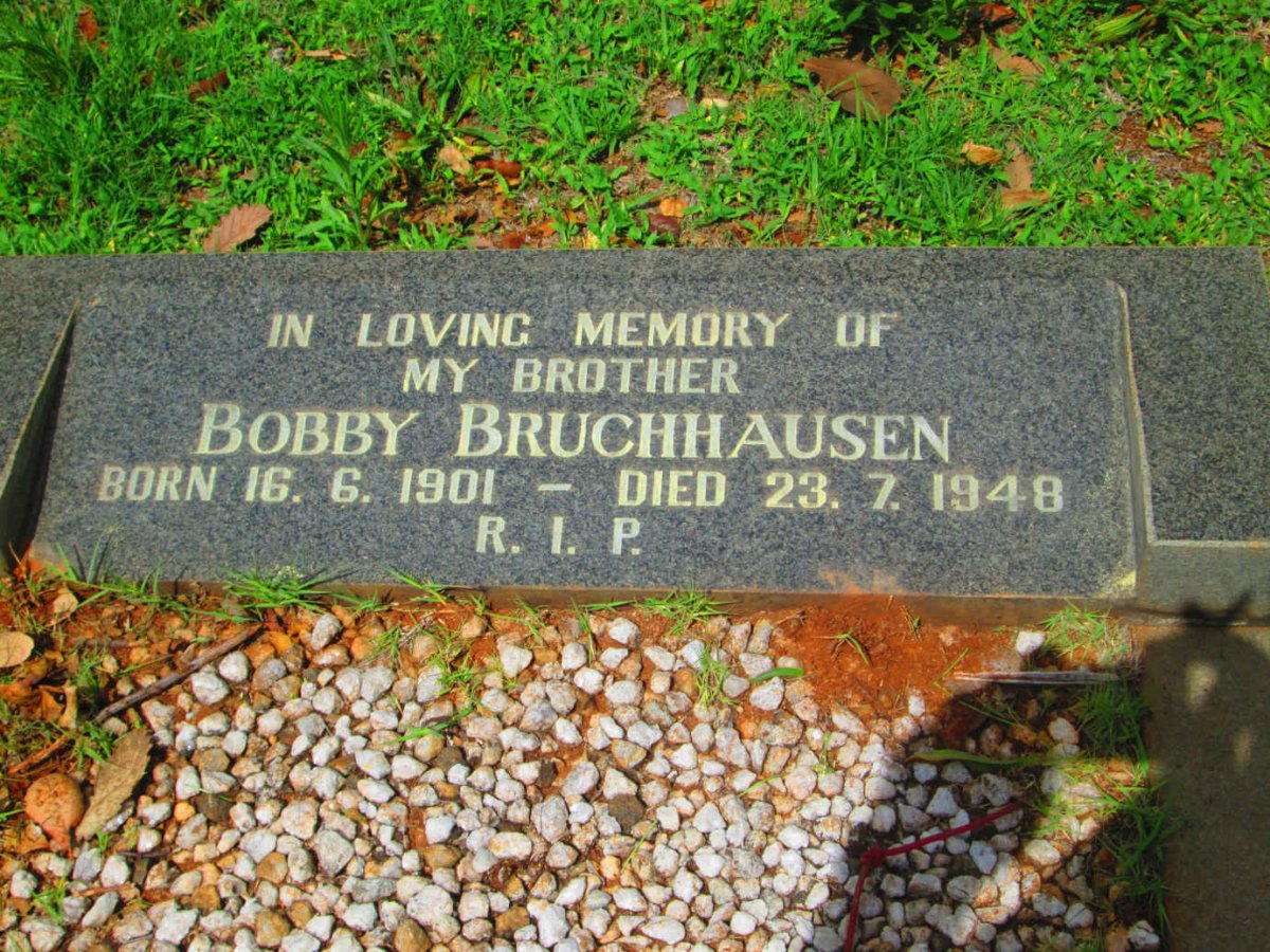 BRUCHHAUSEN Bobby 1901-1948