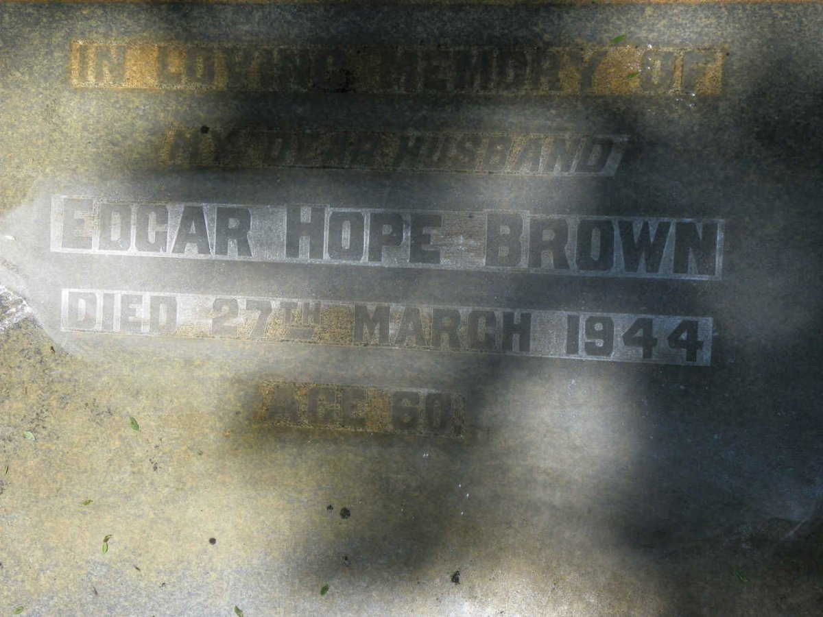 BROWN Edgar Hope -1944