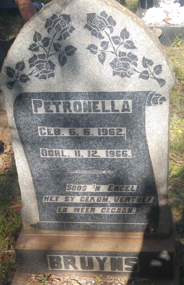 BRUYNS Petronella 1962-1966