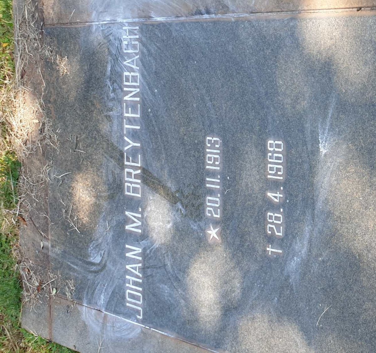 BREYTENBACH Johan M. 1913-1968