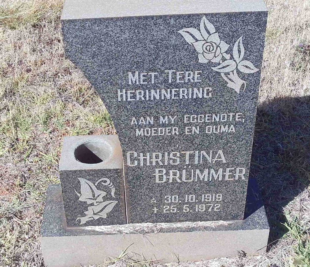 BRUMMER Christina 1919-1972