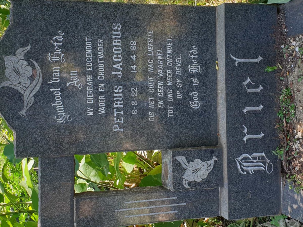 BRIEL Petrus Jacobus 1922-1968