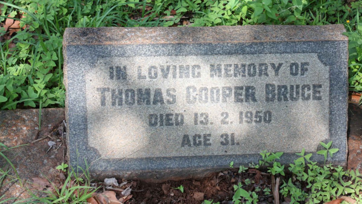 BRUCE Thomas Cooper -1950