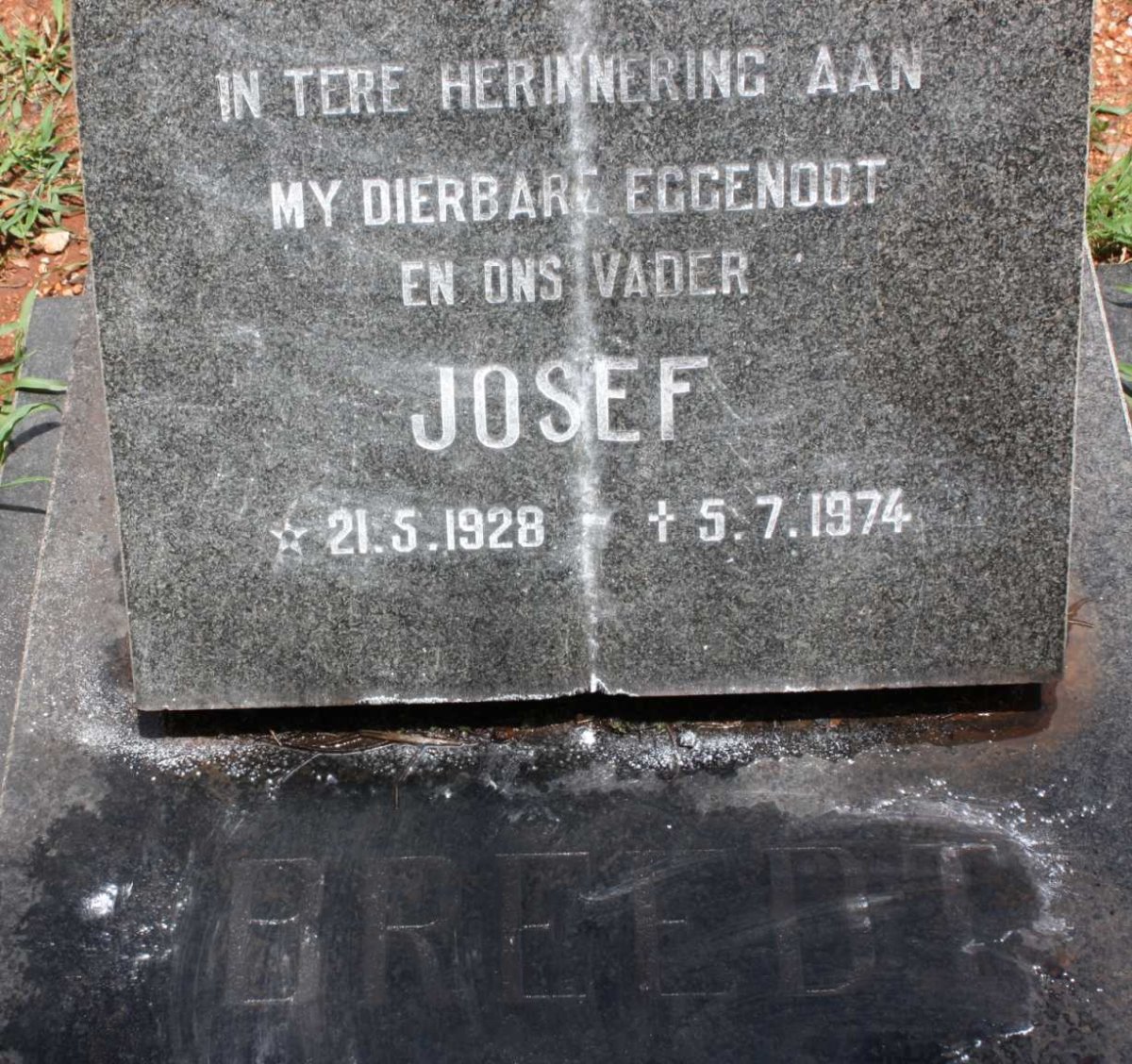 BREEDT Josef 1928-1974